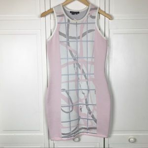 Sachin & Babi Abstract Knit Dress NWT Size S